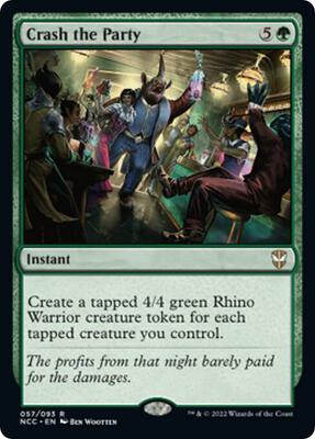 Crash the Party card from Commander: Streets of New Capenna