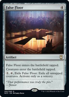 False Floor card from Commander: Streets of New Capenna