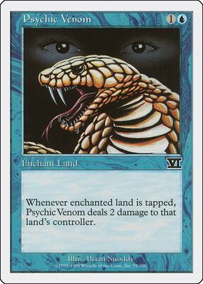 Psychic Venom card from Classic Sixth Edition