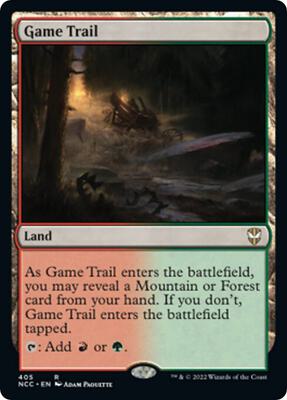 Game Trail card from Commander: Streets of New Capenna