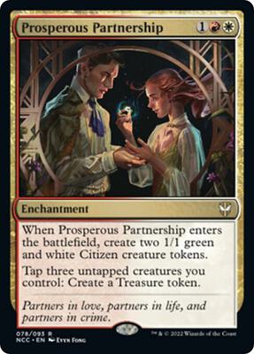 Prosperous Partnership card from Commander: Streets of New Capenna