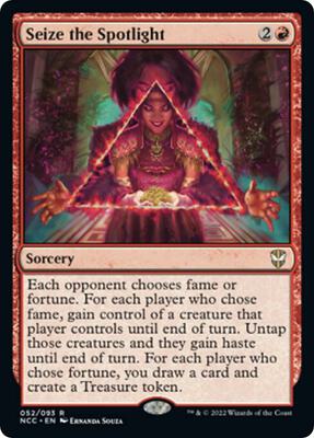 Seize the Spotlight card from Commander: Streets of New Capenna