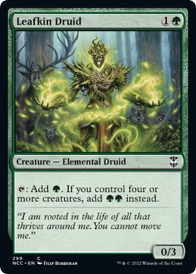 Leafkin Druid card from Commander: Streets of New Capenna