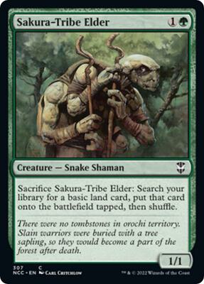 Sakura-Tribe Elder card from Commander: Streets of New Capenna