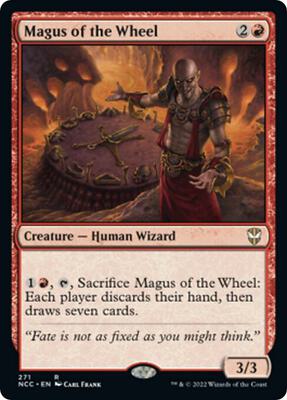 Magus of the Wheel card from Commander: Streets of New Capenna