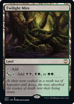 Twilight Mire card from Commander: Streets of New Capenna