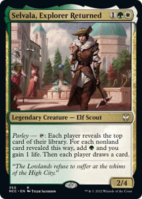 Selvala, Explorer Returned card from Commander: Streets of New Capenna
