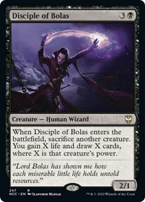 Disciple of Bolas card from Commander: Streets of New Capenna