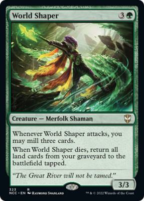 World Shaper card from Commander: Streets of New Capenna
