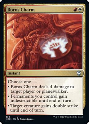 Boros Charm card from Commander: Streets of New Capenna