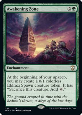 Awakening Zone card from Commander: Streets of New Capenna