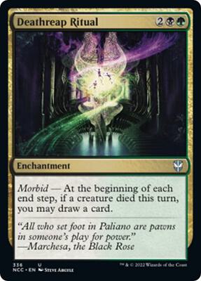 Deathreap Ritual card from Commander: Streets of New Capenna