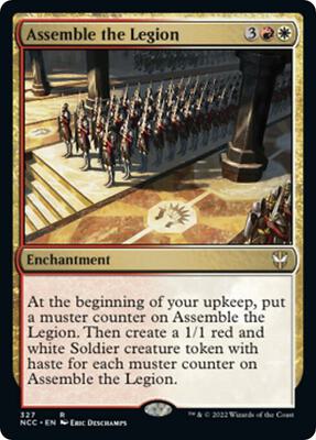 Assemble the Legion card from Commander: Streets of New Capenna