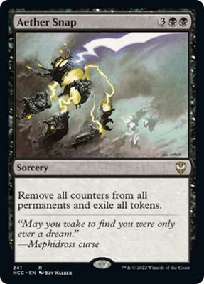 Aether Snap card from Commander: Streets of New Capenna