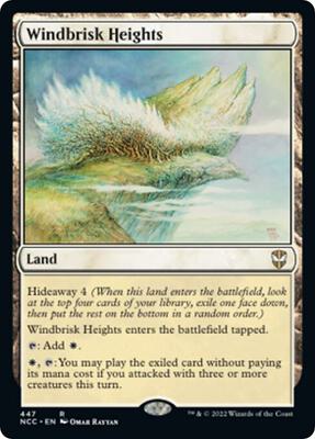 Windbrisk Heights card from Commander: Streets of New Capenna