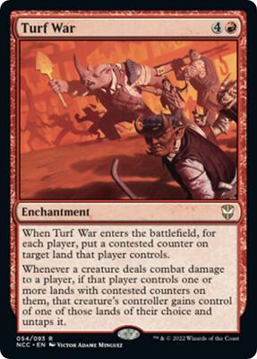 Turf War card from Commander: Streets of New Capenna