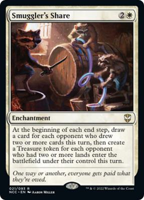 Smuggler's Share card from Commander: Streets of New Capenna