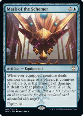 Mask of the Schemer card from Commander: Streets of New Capenna