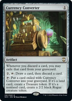 Currency Converter card from Commander: Streets of New Capenna