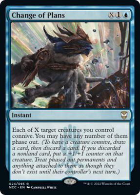 Change of Plans card from Commander: Streets of New Capenna