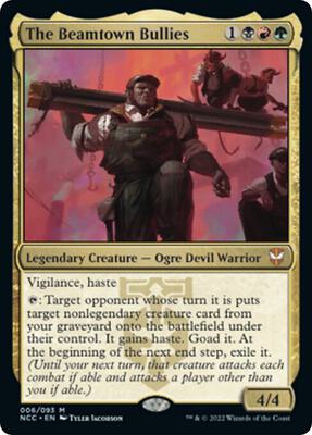 The Beamtown Bullies card from Commander: Streets of New Capenna