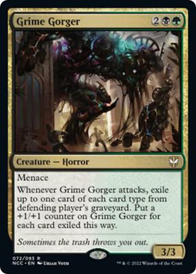 Grime Gorger card from Commander: Streets of New Capenna