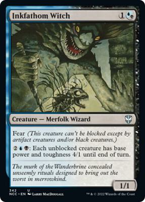 Inkfathom Witch card from Commander: Streets of New Capenna