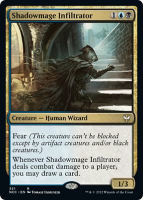 Shadowmage Infiltrator card from Commander: Streets of New Capenna