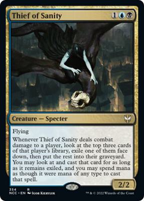 Thief of Sanity card from Commander: Streets of New Capenna
