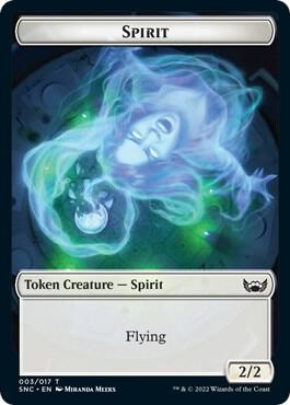 Spirit Token card from Streets of New Capenna