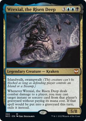 Wrexial, the Risen Deep card from Commander: Streets of New Capenna