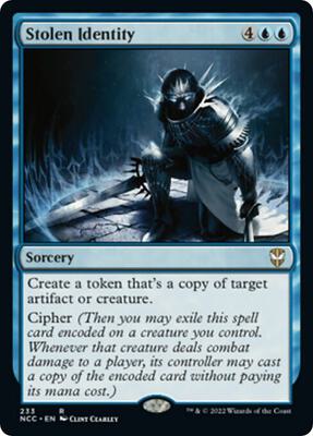 Stolen Identity card from Commander: Streets of New Capenna