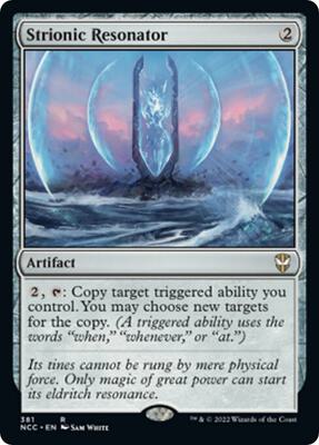 Strionic Resonator card from Commander: Streets of New Capenna