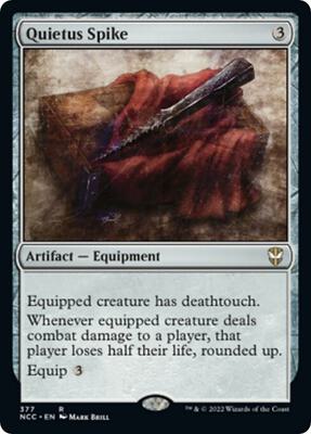 Quietus Spike card from Commander: Streets of New Capenna