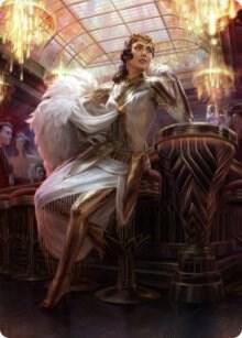 Elspeth Resplendent Art Card (3/81) card from Art Series: Streets of New Capenna