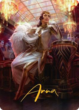 Elspeth Resplendent Art Card (3/81) (Gold-Stamped Signature) card from Art Series: Streets of New Capenna