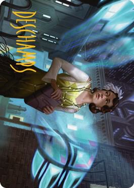 Giada, Font of Hope Art Card (4/81) (Gold-Stamped Signature) card from Art Series: Streets of New Capenna