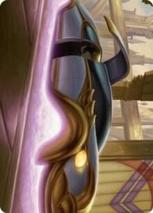 Mysterious Limousine Art Card card from Art Series: Streets of New Capenna
