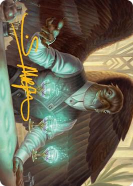 Speakeasy Server Art Card (Gold-Stamped Signature) card from Art Series: Streets of New Capenna