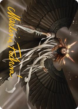 Angel of Suffering Art Card (Gold-Stamped Signature) card from Art Series: Streets of New Capenna