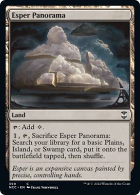Esper Panorama card from Commander: Streets of New Capenna