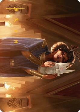 Cormela, Glamour Thief Art Card (Gold-Stamped Signature) card from Art Series: Streets of New Capenna
