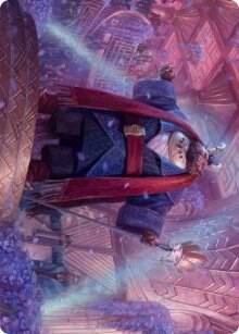 Jetmir, Nexus of Revels Art Card (27/81) card from Art Series: Streets of New Capenna