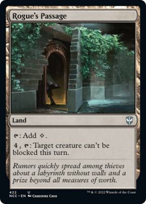 Rogue's Passage card from Commander: Streets of New Capenna