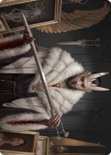 Lord Xander, the Collector Art Card card from Art Series: Streets of New Capenna