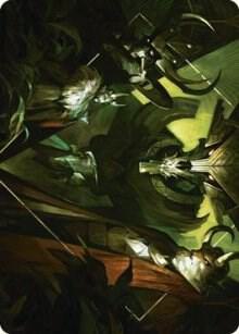 Meeting of the Five Art Card card from Art Series: Streets of New Capenna