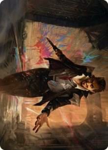 Anhelo, the Painter Art Card card from Art Series: Streets of New Capenna
