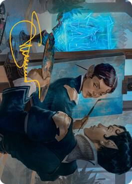 Parnesse, the Subtle Art Card (Gold-Stamped Signature) card from Art Series: Streets of New Capenna