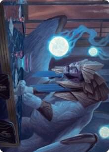 Tivit, Seller of Secrets Art Card card from Art Series: Streets of New Capenna