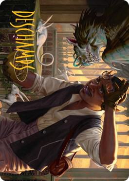 Bennie Bracks, Zoologist Art Card (Gold-Stamped Signature) card from Art Series: Streets of New Capenna